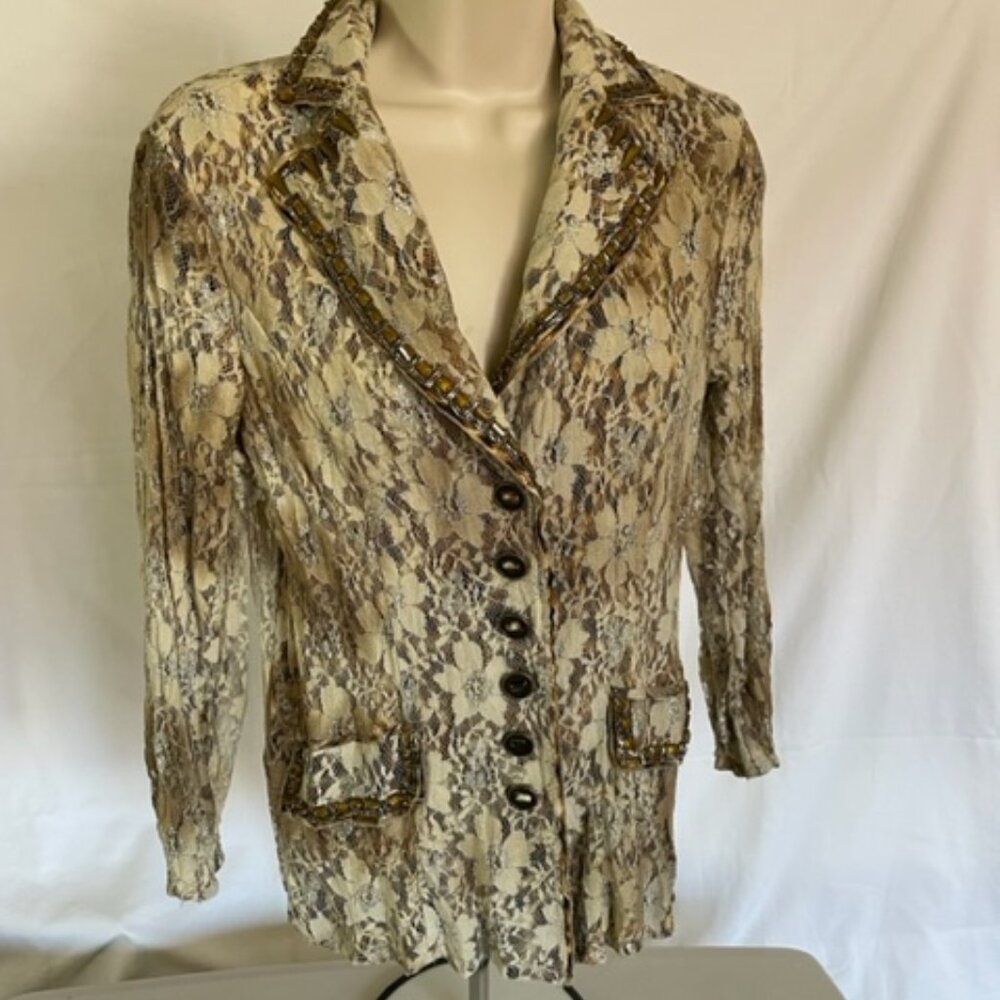 Alberto Makali jacket topper NEW  MEDIUM